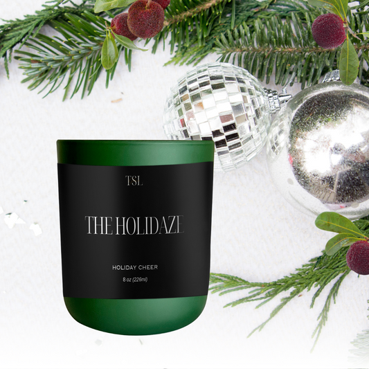 The Holidaze- Organic Candle- The Glam Suite Life