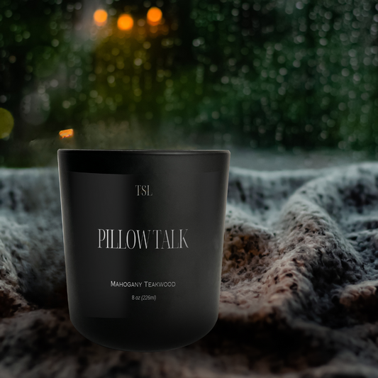 Pillow Talk -Organic candle - The Glam Suite Life
